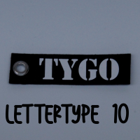 Sleutelhanger VILT met naam (tweezijdig bedrukt)